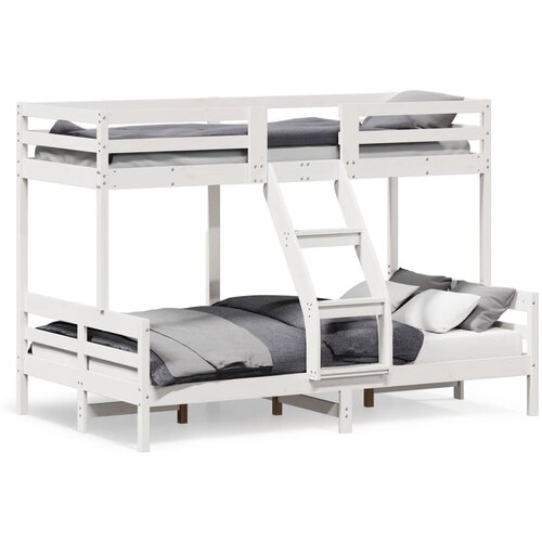 VidaXL Pograd 80&amp;times;200/120x200 cm bel trdna borovina Slike