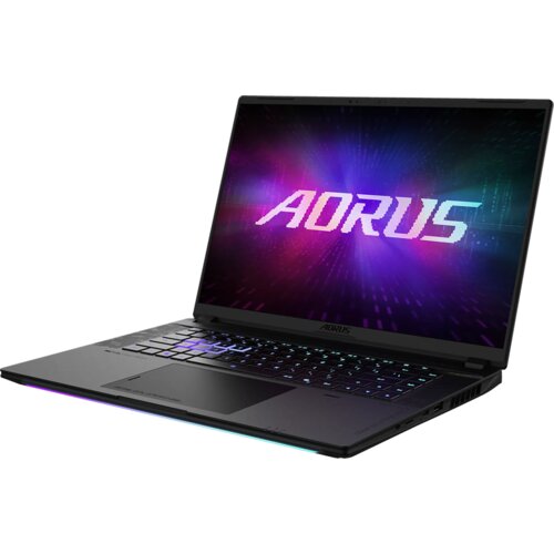 Gigabyte AORUS MASTER 16 gaming laptop, 16&amp;quot; WQXGA OLED 240Hz, Ryzen 9 9955HX3D, 32GB DDR5, RTX 5070 Ti 12GB, 1TB SSD, Windows 11 Pro Slike