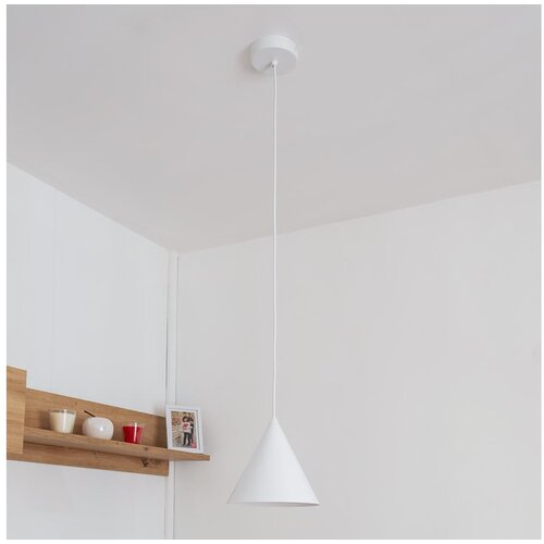  Visilica na sajli ETNA II 1xE27/15W/230V, prečnik 18,5 cm, bela Cene
