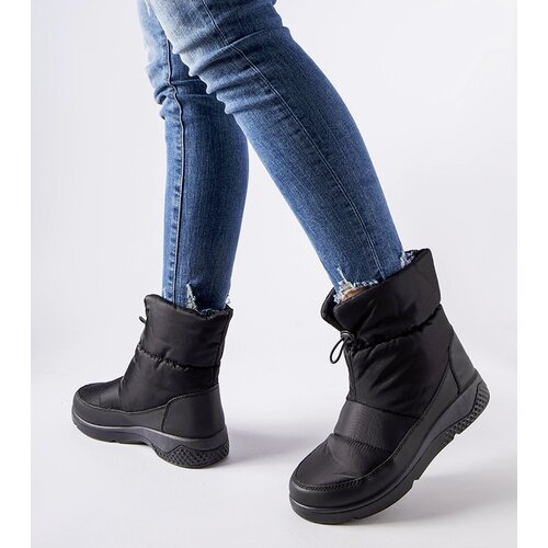 Gemre Black women's insulated snow boots Jensen Cijene