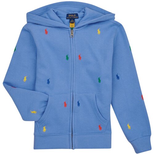 Polo Ralph Lauren LS FZ HD-KNIT SHIRTS-SWEATSHIRT Blue Slike