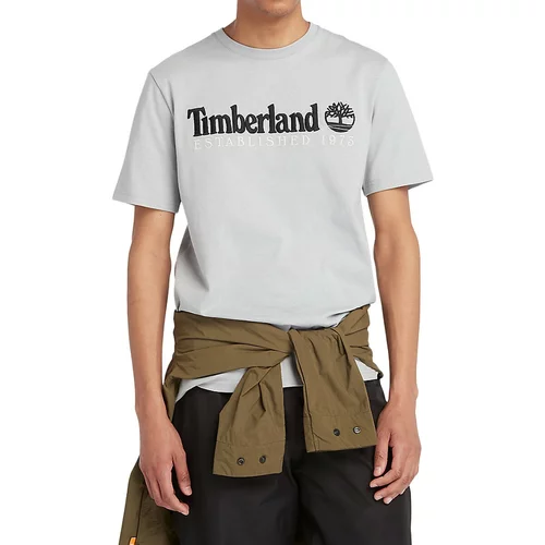 Timberland Majice s kratkimi rokavi 221880 Siva