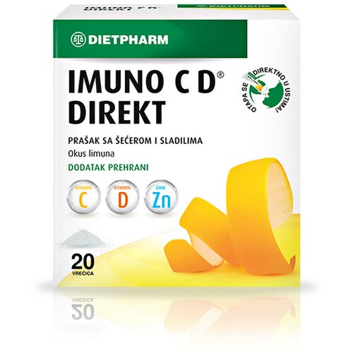 Dietpharm imuno c d direkt, 20 kesica Cene