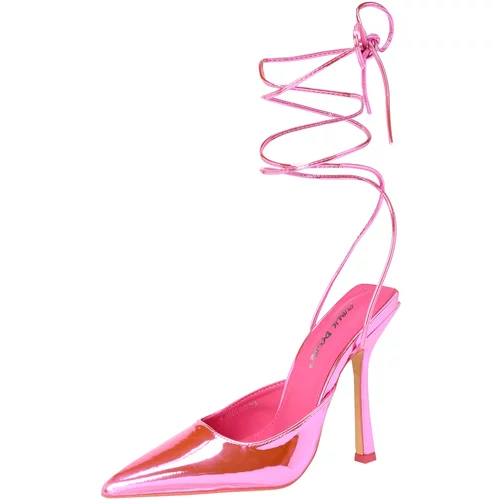 Public Desire Cipele s potpeticom 'VERITY' neonsko roza