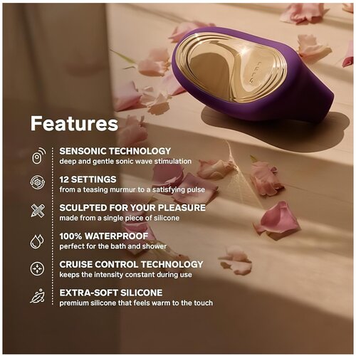 Lelo Vibrator SONA Cruise 2, vijoličen Slike