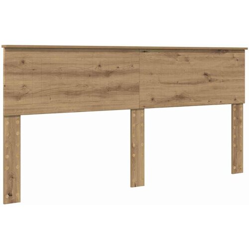 vidaXL Vzglavje z vzglavjem Umetni hrast 180 cm Konstruiran les, (5000110414) Cene