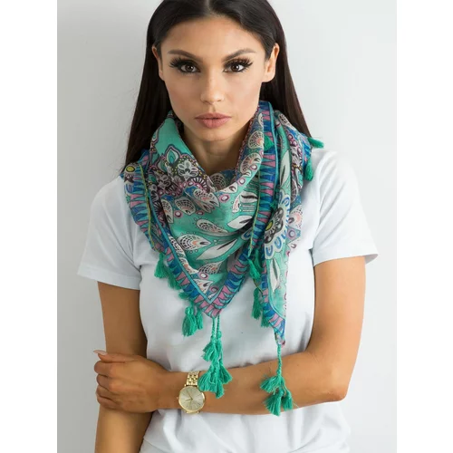 Fashion Hunters Sea scarf with an ethnic pattern