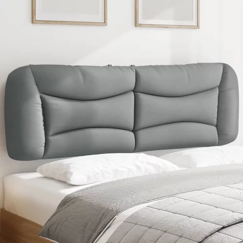 Jastuk za uzglavlje svjetlosivi 160 cm od tkanine