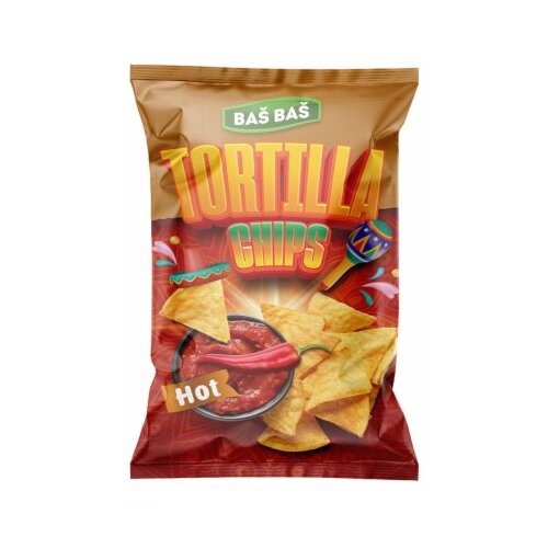 Baš Baš ČIPS TORTILJA LJUTA 125G Cene