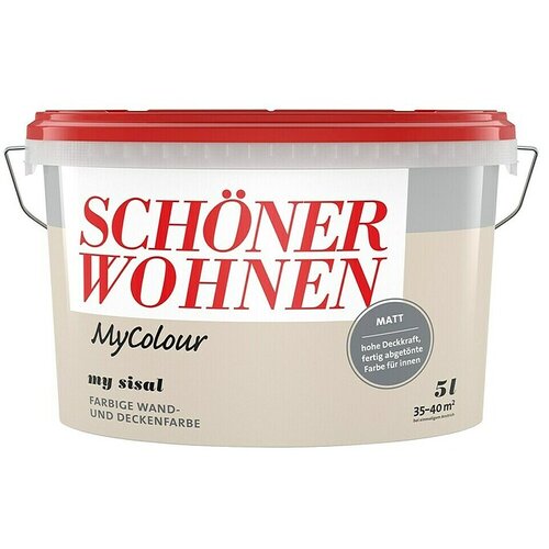 SCHÖNER WOHNEN-Farbe MyColour Stenska barva (Sisal, Mat, 5 l) Cene