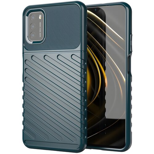  Otporna Thunder futrola za Xiaomi Poco M3/Redmi 9T - Zelena KP10755 Cene