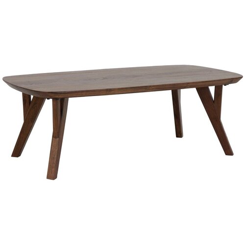 Light &amp;amp; Living Klubska mizica iz masivne akacije v temni naravni barvi 65x120 cm Quenza &amp;ndash; Slike