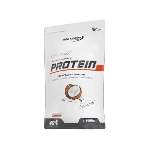 Best Body Nutrition Gourmet Premium Pro Protein 1kg - Kokos Cene