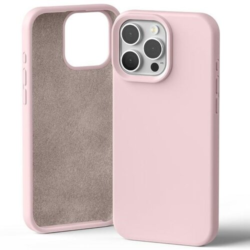 Mercury SILIKONSKI OVITEK OVITEK ZA IPHONE 16 PRO MAX 6.9&amp;#039;&amp;#039; ROZA IN PESEK, (21970548) Slike
