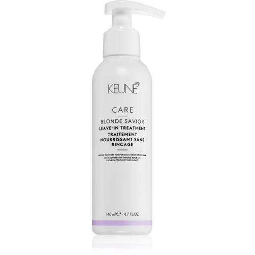 KEUNE Care Blonde Savior Treatment vlažilna krema za beljene lase 140 ml