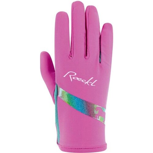 Roeckl Otroške jahalne rokavice Kapriole - Deep Pink - 4 Cene