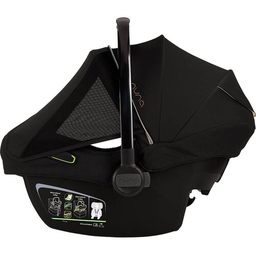 Nuna autosjedalica i-Size 40-87 cm Pipa Next System (0-13 kg) riveted CS10200SAPGL, CS10208RVTGL Slike