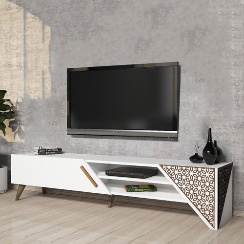 HANNAH HOME TV komoda Beril 2 Bijela Cene