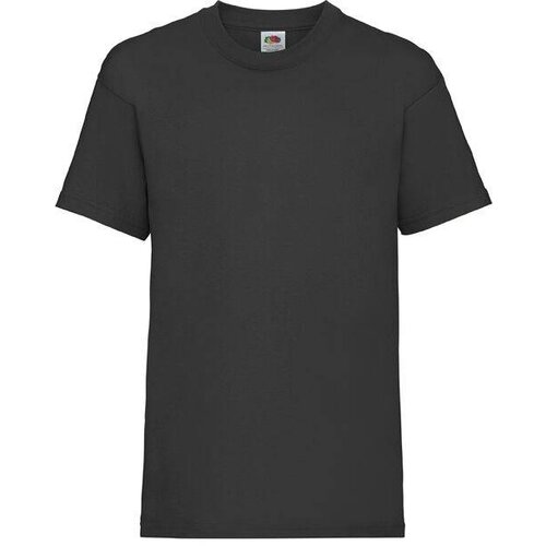 Fruit Of The Loom Black Cotton T-shirt Cijene
