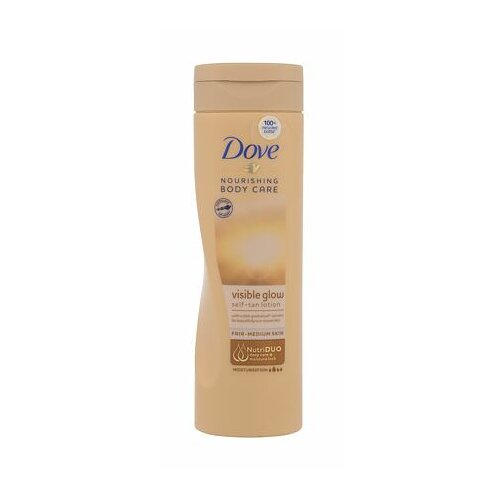 Dove Nourishing Body Care Visible Glow vlažilno mleko za samoporjavitev 250 ml odtenek Fair-Medium Cene