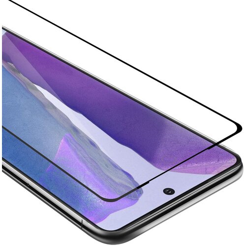 Cadorabo Oklepni film Full Screar, združljiv s Samsungom - zaščitnim filmom v prozornem s črno -kaljenim zaščitnim steklom v 9H trdoti s 3D dotikom, (20604345) Cene