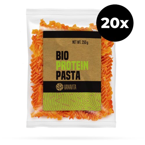 VanaVita bio protein pasta – fusilli 20 x 250 g Slike
