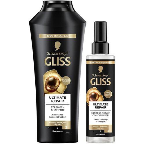 Syoss šampon Gliss UR 400ml+sprej ERC 200ml Cene
