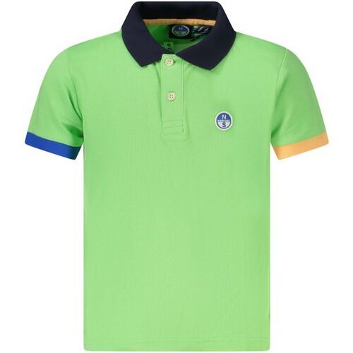 North Sails Dječja Polo Majica Kratkih Rukava Zelena Cijene