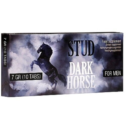 Pharmquest Erekcijske Tablete Stud Dark Horse 10/1 Slike