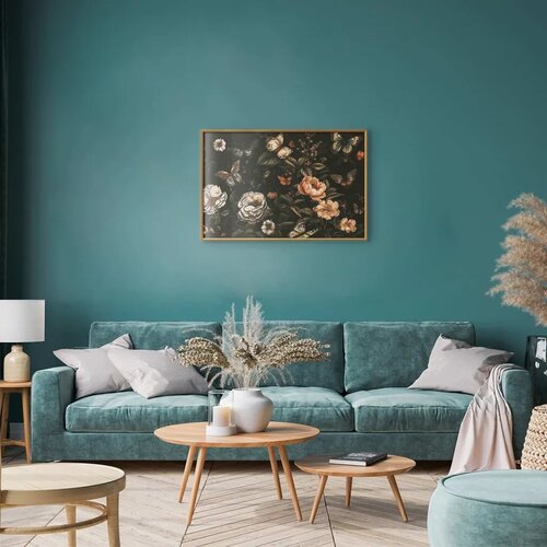  Plakat Rustic Garden 90x60 Zlatni okvir Cene