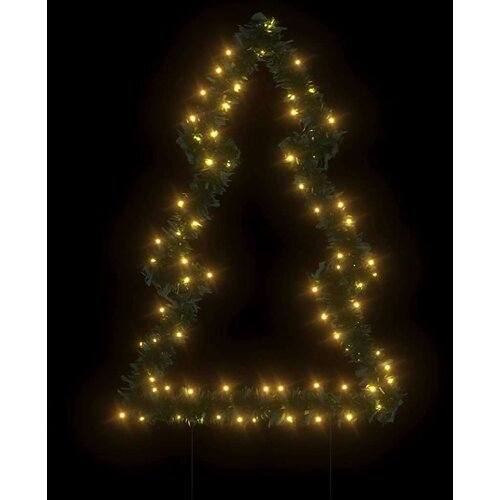 vidaXL Božična svetlobna dekoracija s konicami drevo 80 LED 60 cm Cene