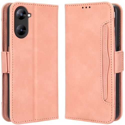 INORCO Za Realme V30 5G/V30t torbica za telefon z več režami za kartice, stojalo iz PU usnja, pokrov za telefon denarnica, (22033908) Cene