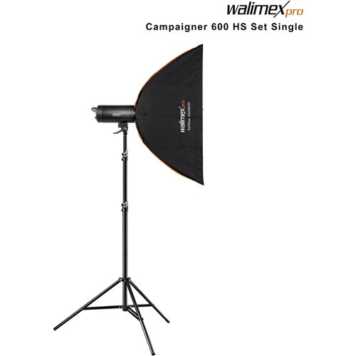 Walimex pro Campaigner 600 HS Set Single Slike