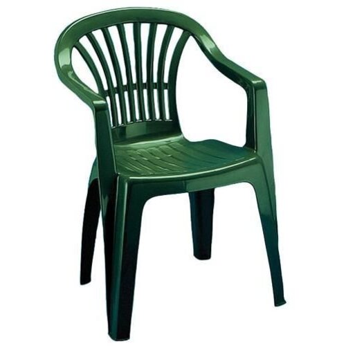 Green Bay baštenska stolica plastična - kona zelena Slike