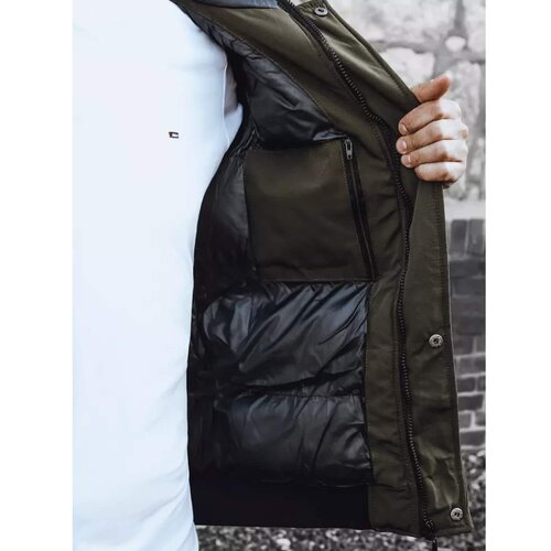 DStreet Green men&amp;#039;s winter jacket TX4308 Slike