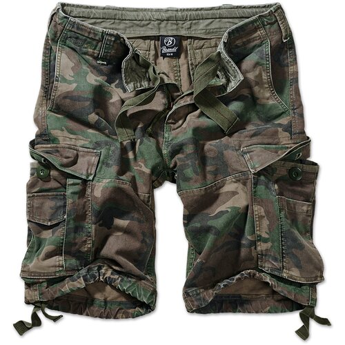 Brandit Men's Vintage Cargo Shorts - Olive/Camouflage Cijene