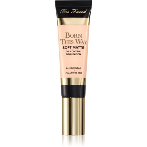 Too Faced Born This Way Soft Matte Foundation matirajoči tekoči puder odtenek Snow 30 ml Slike