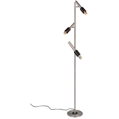 Trio Select Crna/u srebrnoj boji LED stojeća svjetiljka (visina 150 cm) Ikaris &amp;ndash; Slike