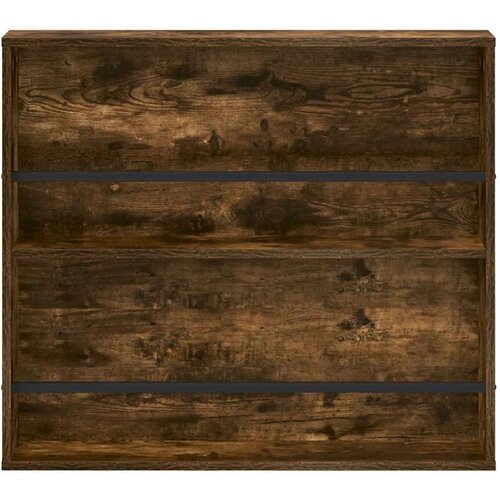  Polica za časopise Zidne 2 pcs Dimljeni hrast 80 x 12 x 70 cm Slike