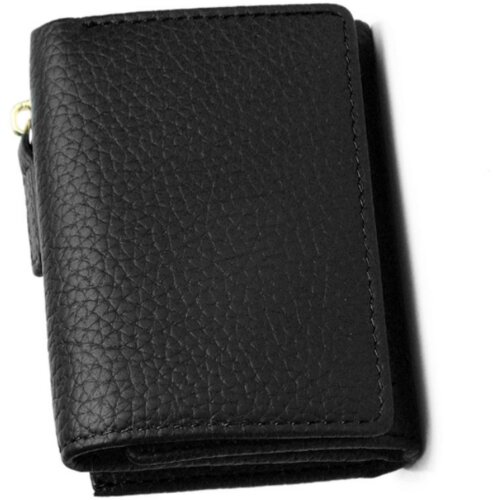 INF Nova ženska usnjena denarnica z blokiranjem RFID, majhna kompaktna denarnica z zadrgo Black, (21575359) Cene