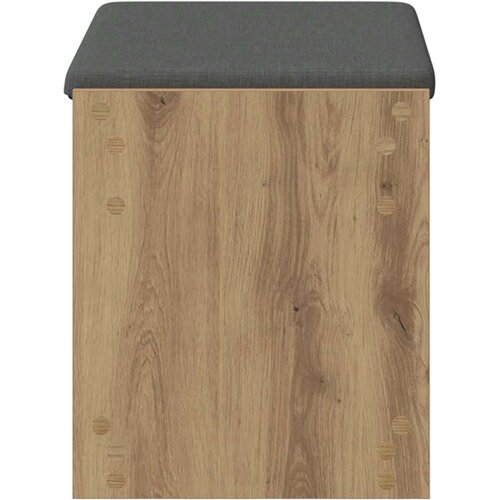  Klupa za hodnik s jastukom Zanatski Hrast 63 x 38 x 45 cm Slike