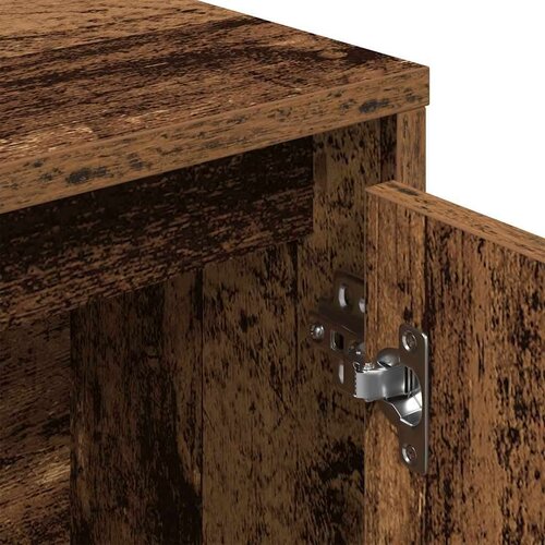 VidaXL Regal za knjige boja starog drva 89x24x101,5 cm drveni Slike