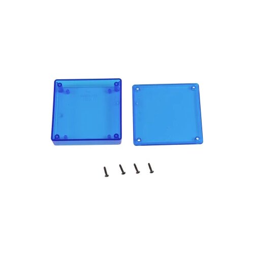 Hammond Electronics 1551XTBU univerzalno kućište 80 x 80 x 20 ABS plava (prozirna) boja 1 St. Cijene