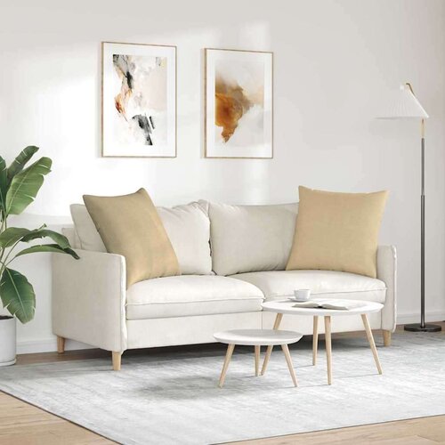 VidaXL jastučići za sofu 2 pcs siva zelena 60 x 60 cm kordura tekstil Slike