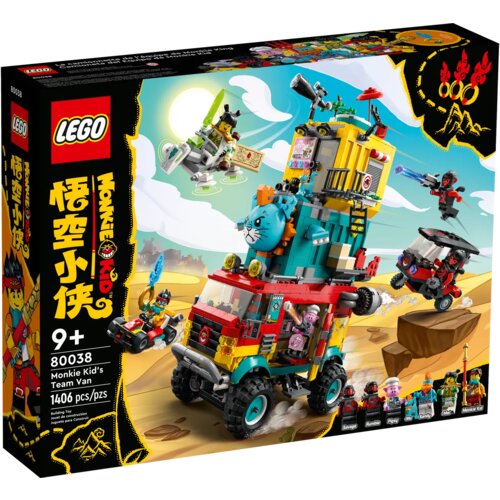 Lego Monkie Kid 80038 Kombi Manki Kidovog tima Slike