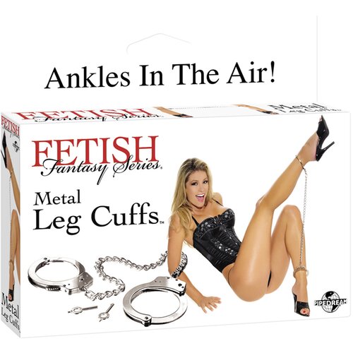 Pipedream Fetish Fantasy Metal Leg Cuffs Cene