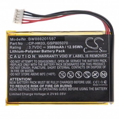 VHBW Baterija za Harman Kardon Esquire 2, 3500 mAh Slike