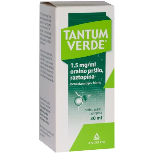 Tantum Verde 1,5 mg/ml, oralno pršilo