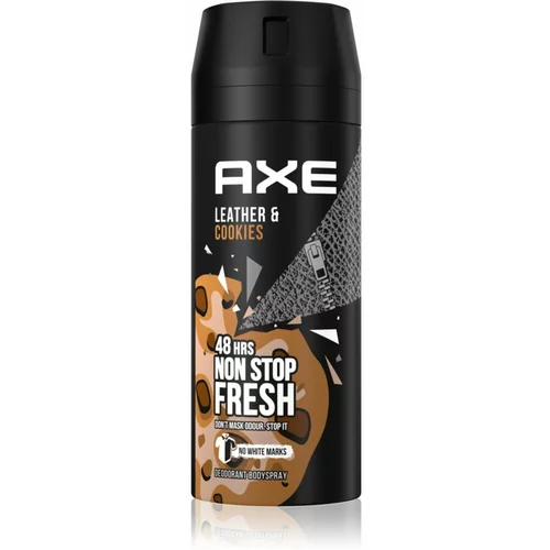 Axe Collision Leather + Cookies dezodorant in pršilo za telo 150 ml