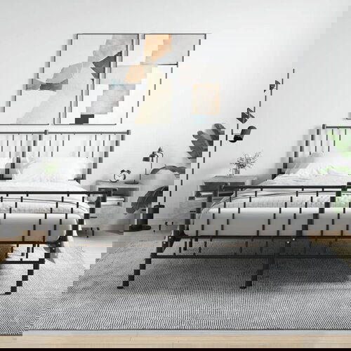 VidaXL Noćni ormarići 2 kom boja betona 40x35x47 5cm konstruirano drvo Slike